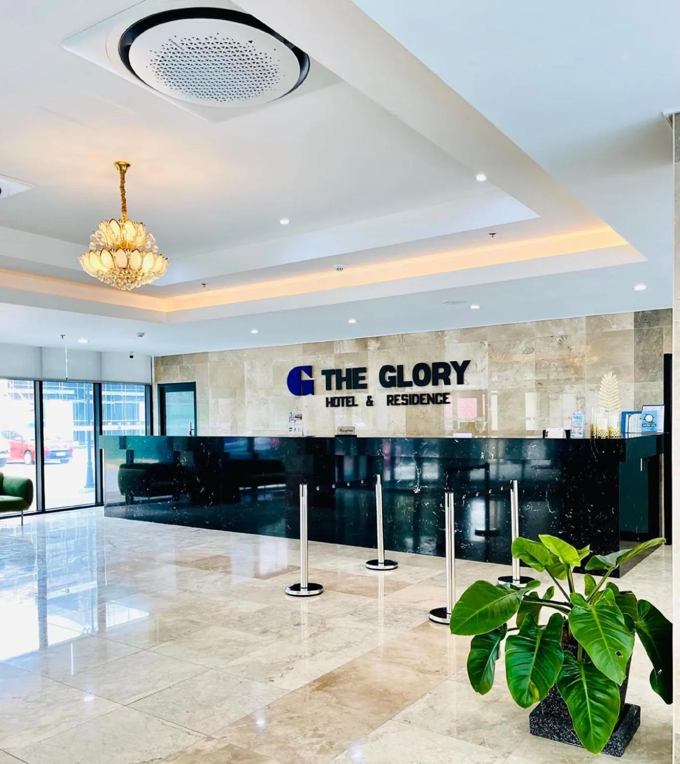 Lobby or reception in The Glory Hotel and Residence Clark Pampanga