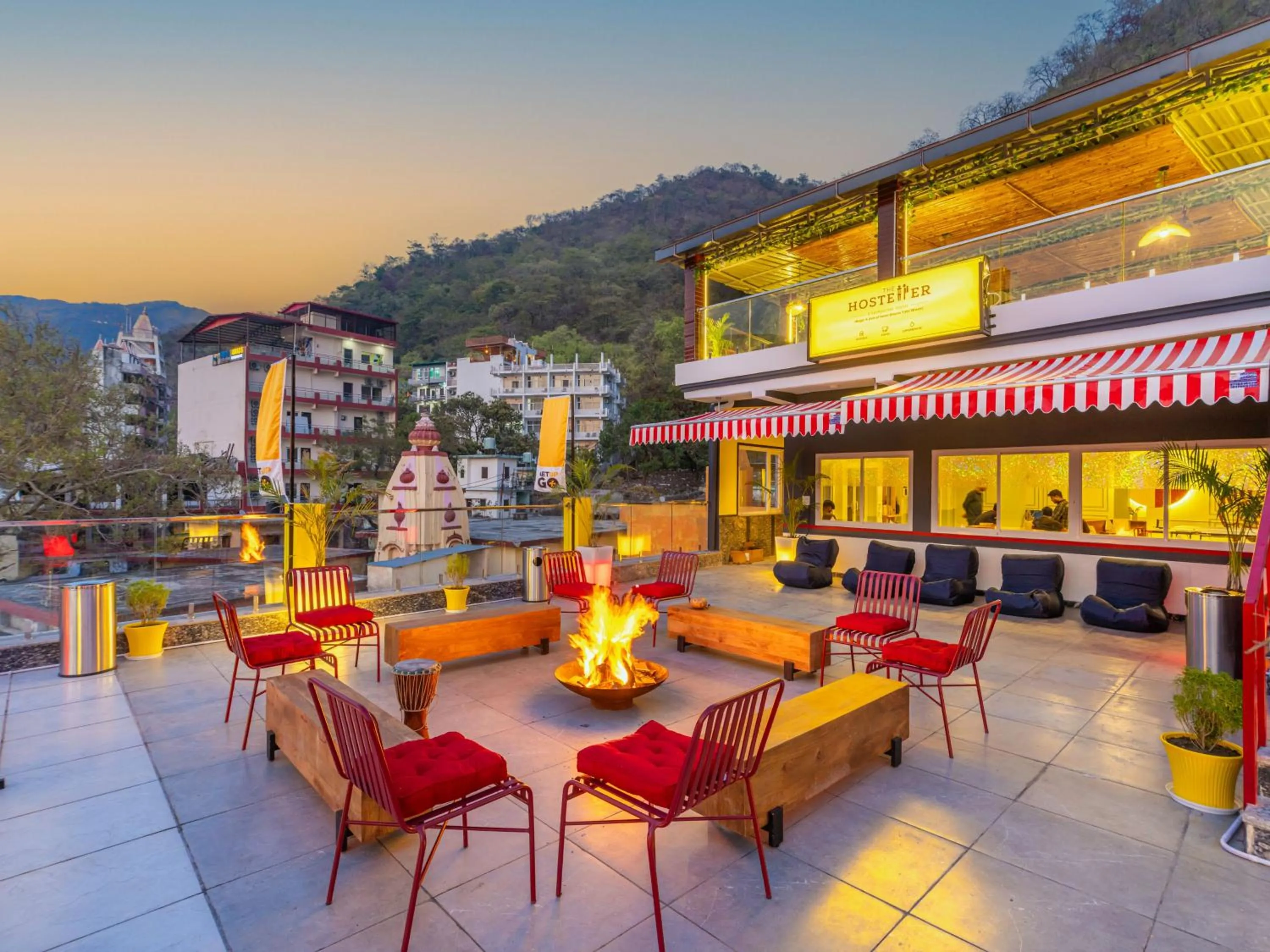 Property building in The Hosteller Rishikesh, Ganges