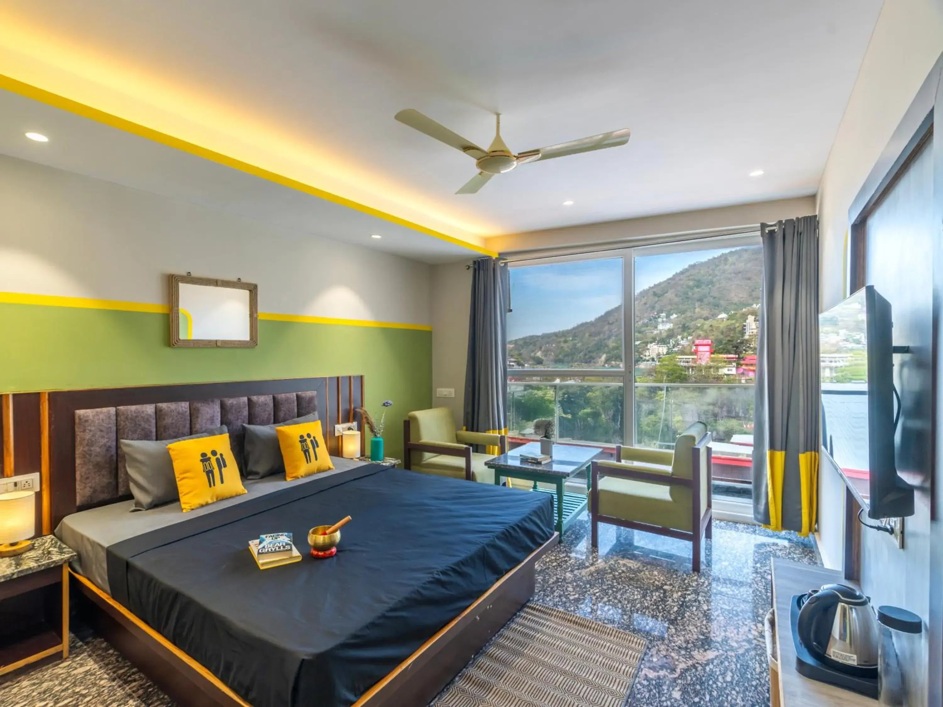 Bed in The Hosteller Rishikesh, Ganges Bed in The Hosteller Rishikesh, Ganges