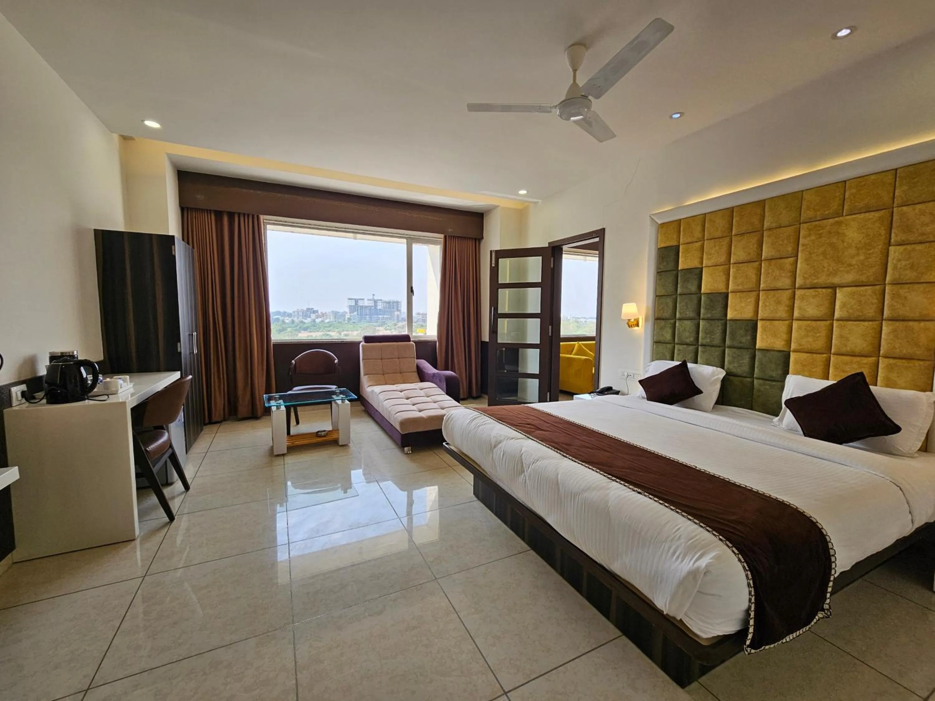 Bedroom, Bed in Hotel Grand Darshan Vadodara