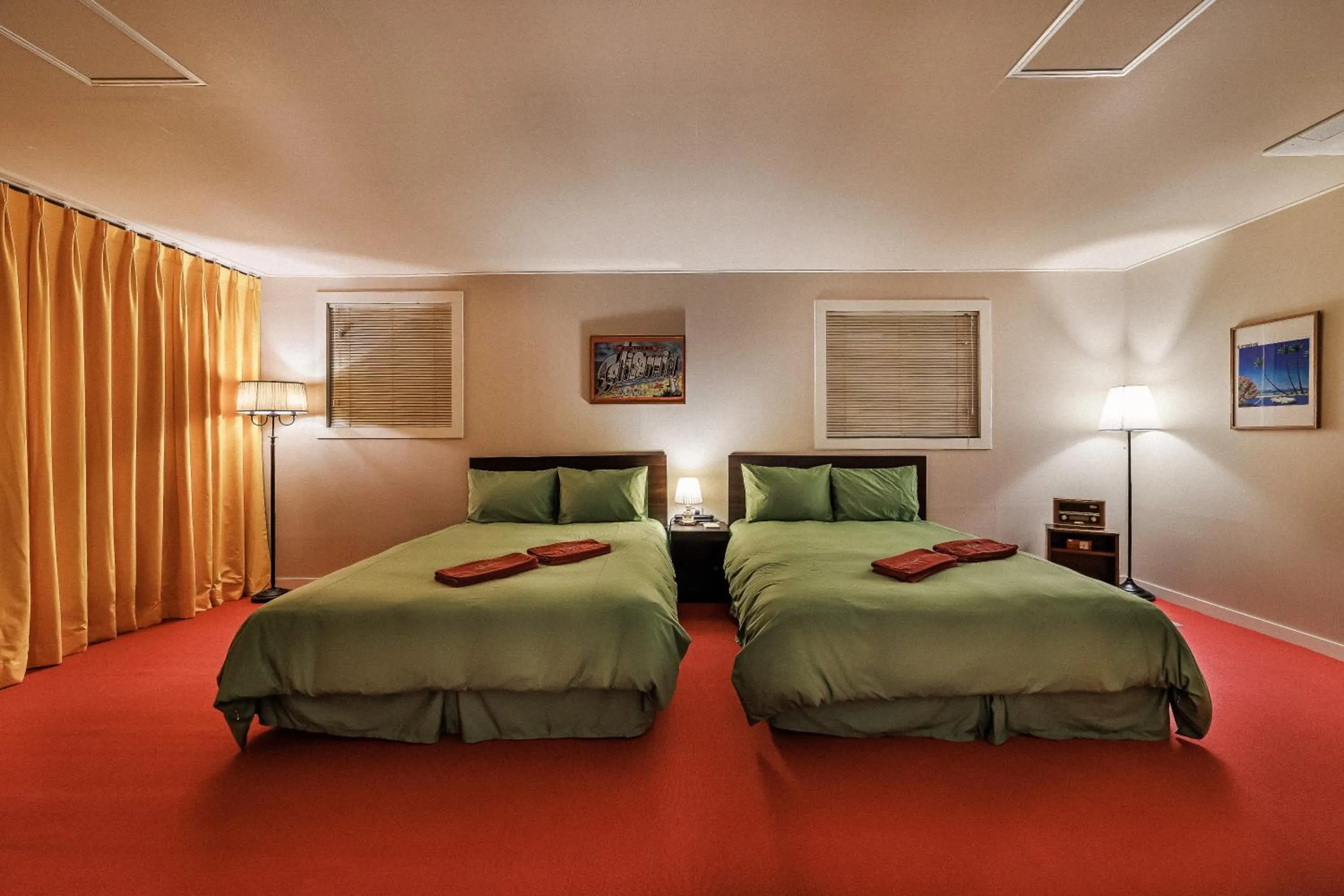 Bed in Yangyang Bookers Beach Motel