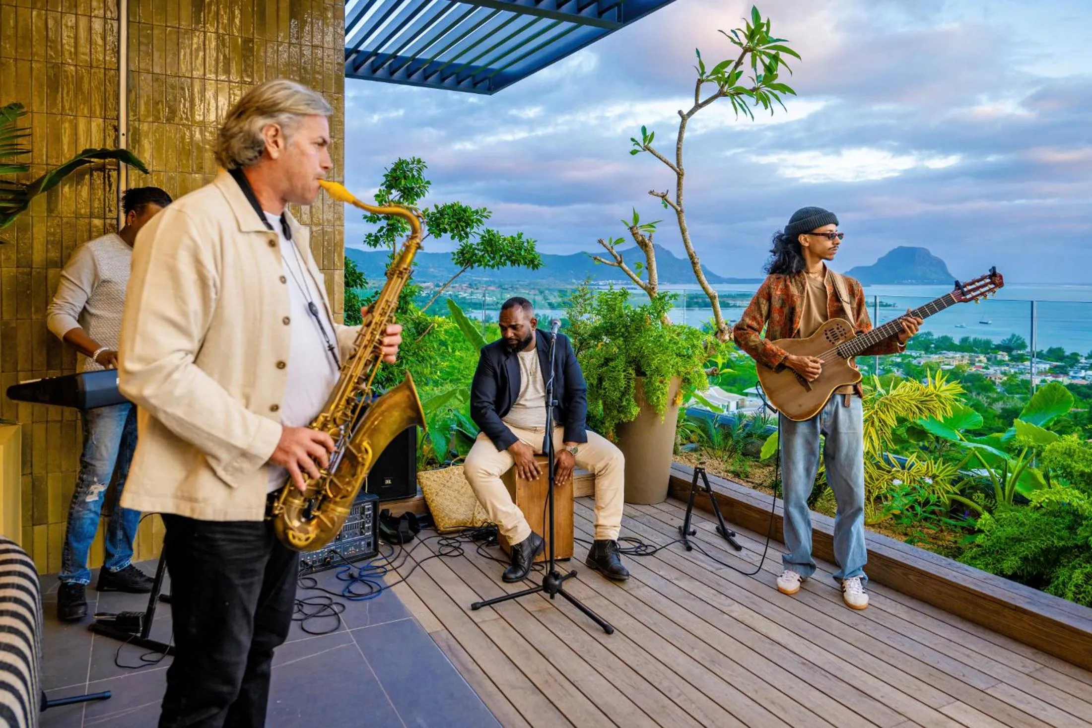 Evening entertainment in Legend Hill Residences and Spa