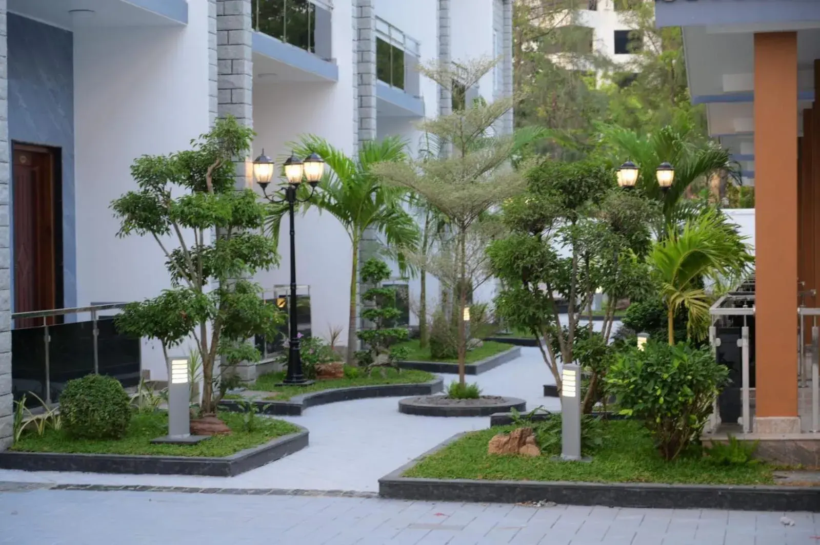 Garden view in Ramraj Resort Garden view in Ramraj Resort