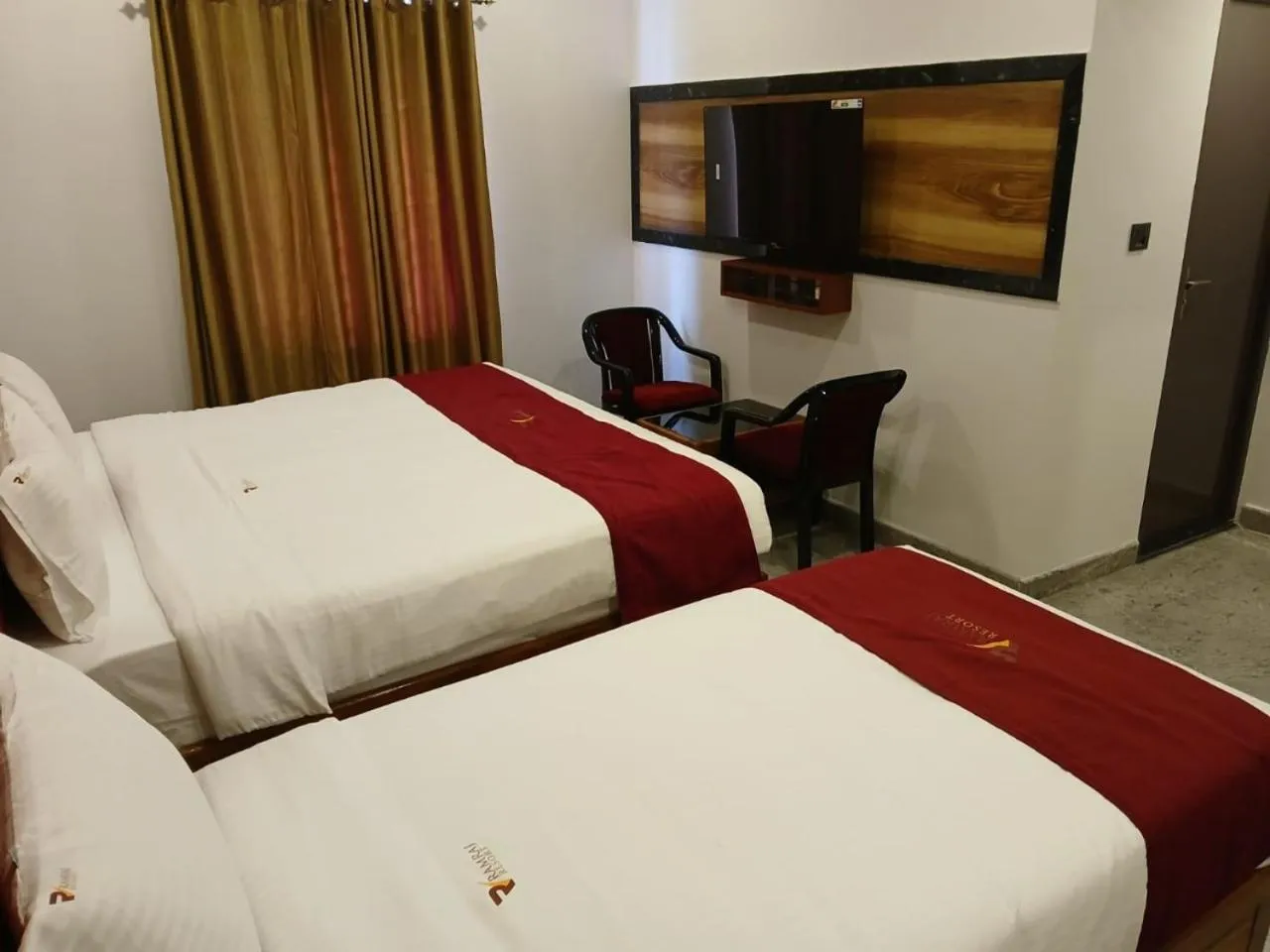 Bed in Ramraj Resort