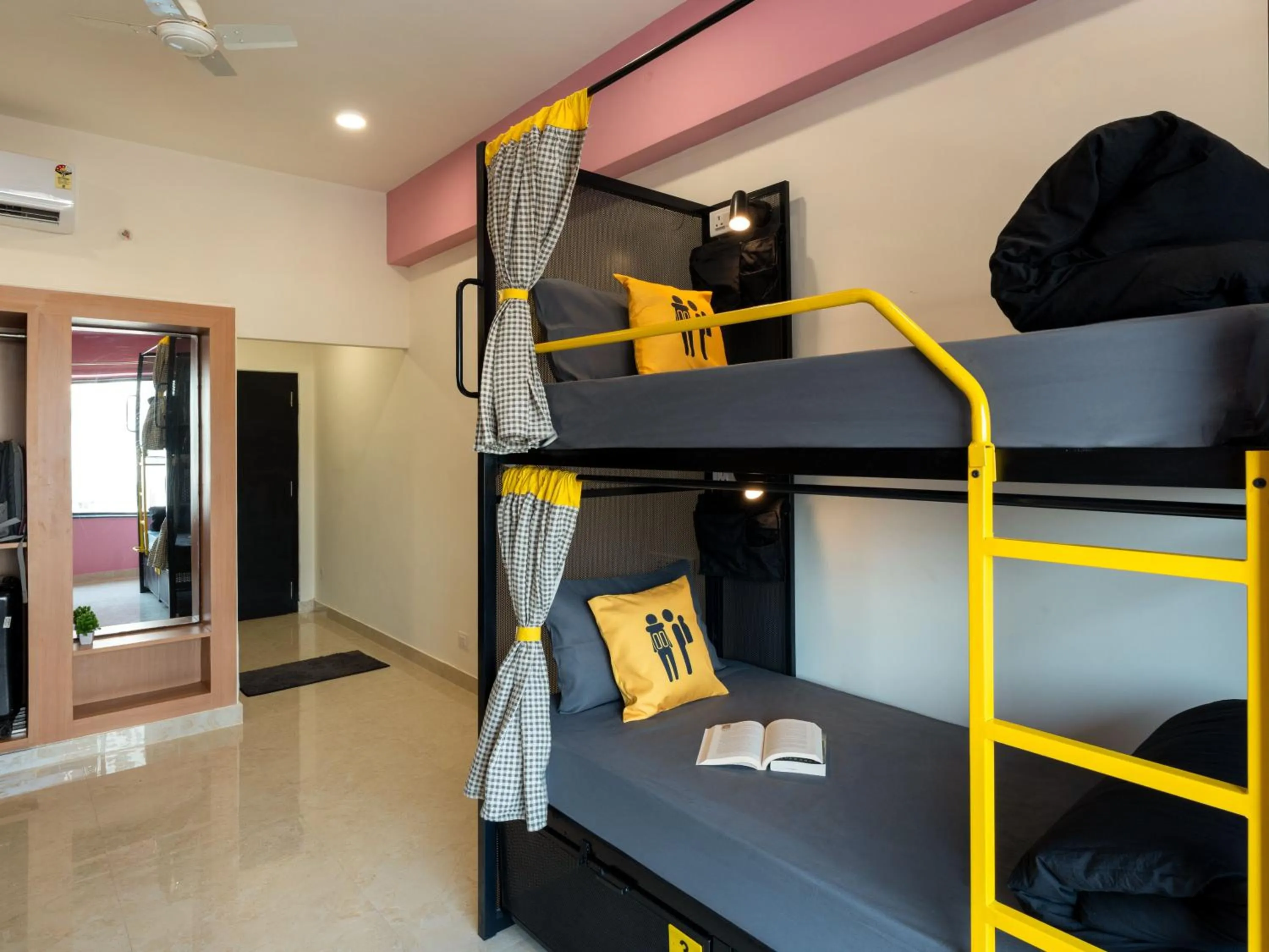 Bed in The Hosteller Jaipur, MI Road