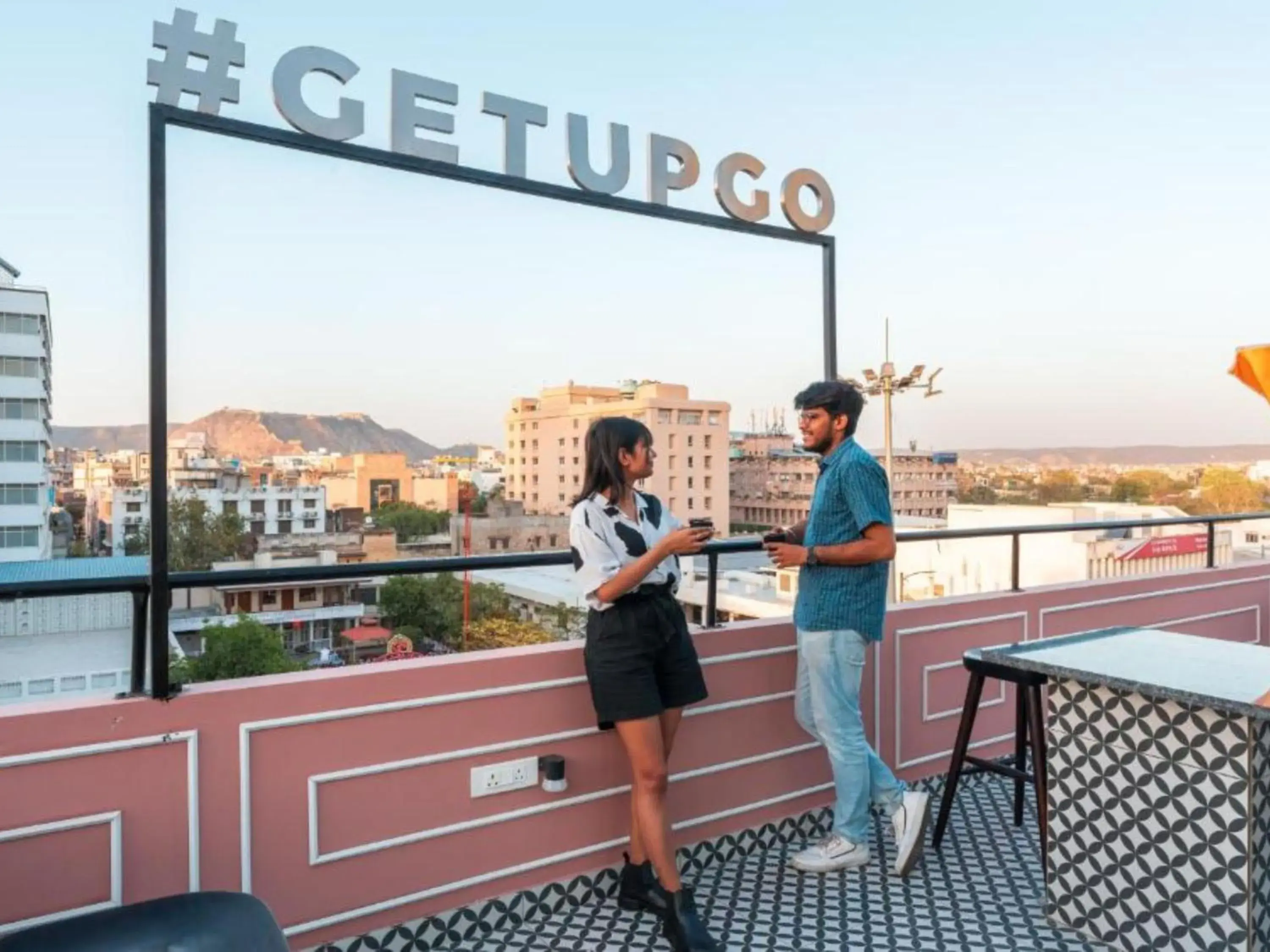 View (from property/room) in The Hosteller Jaipur, MI Road View (from property/room) in The Hosteller Jaipur, MI Road