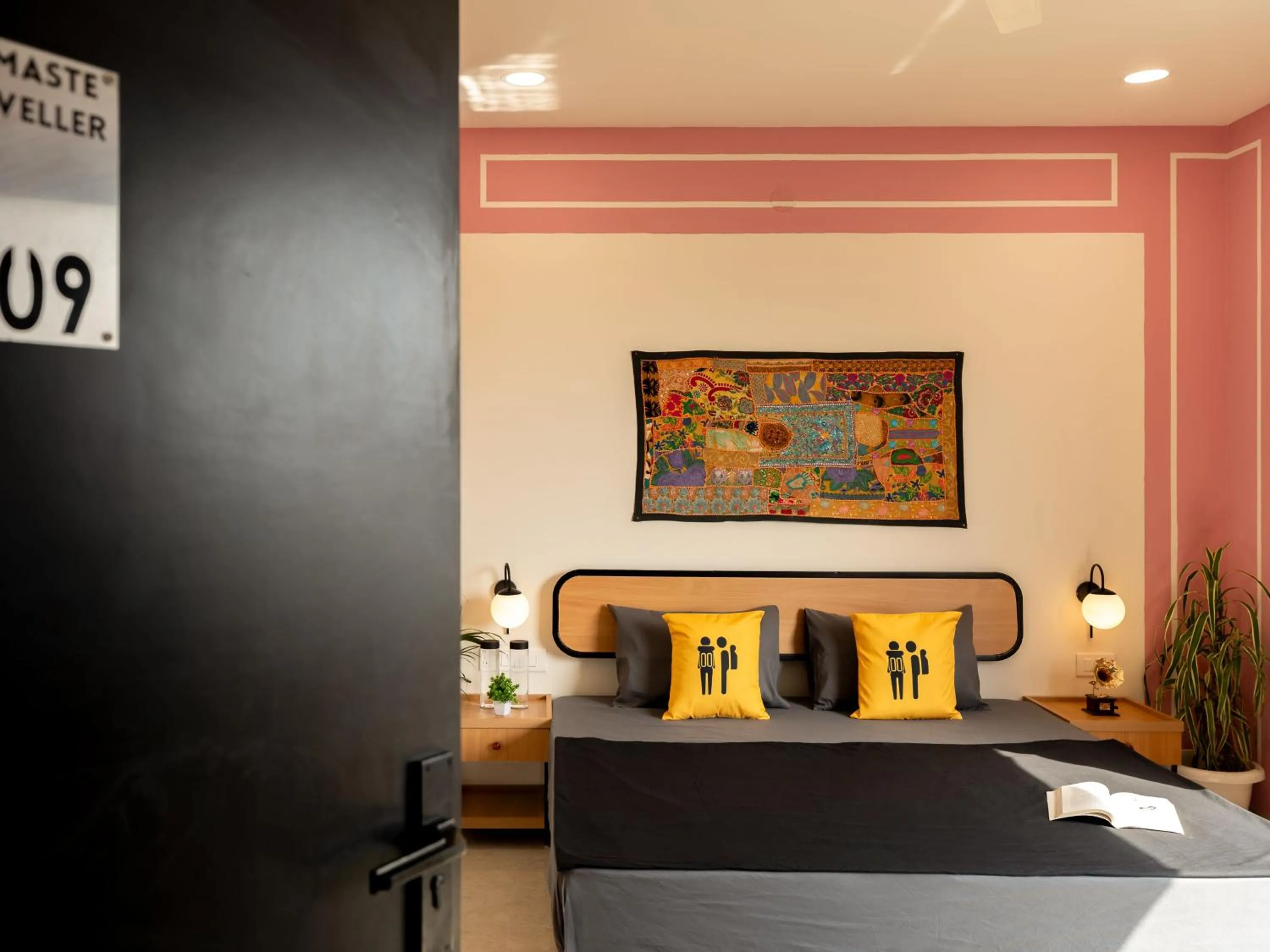 Bed in The Hosteller Jaipur, MI Road