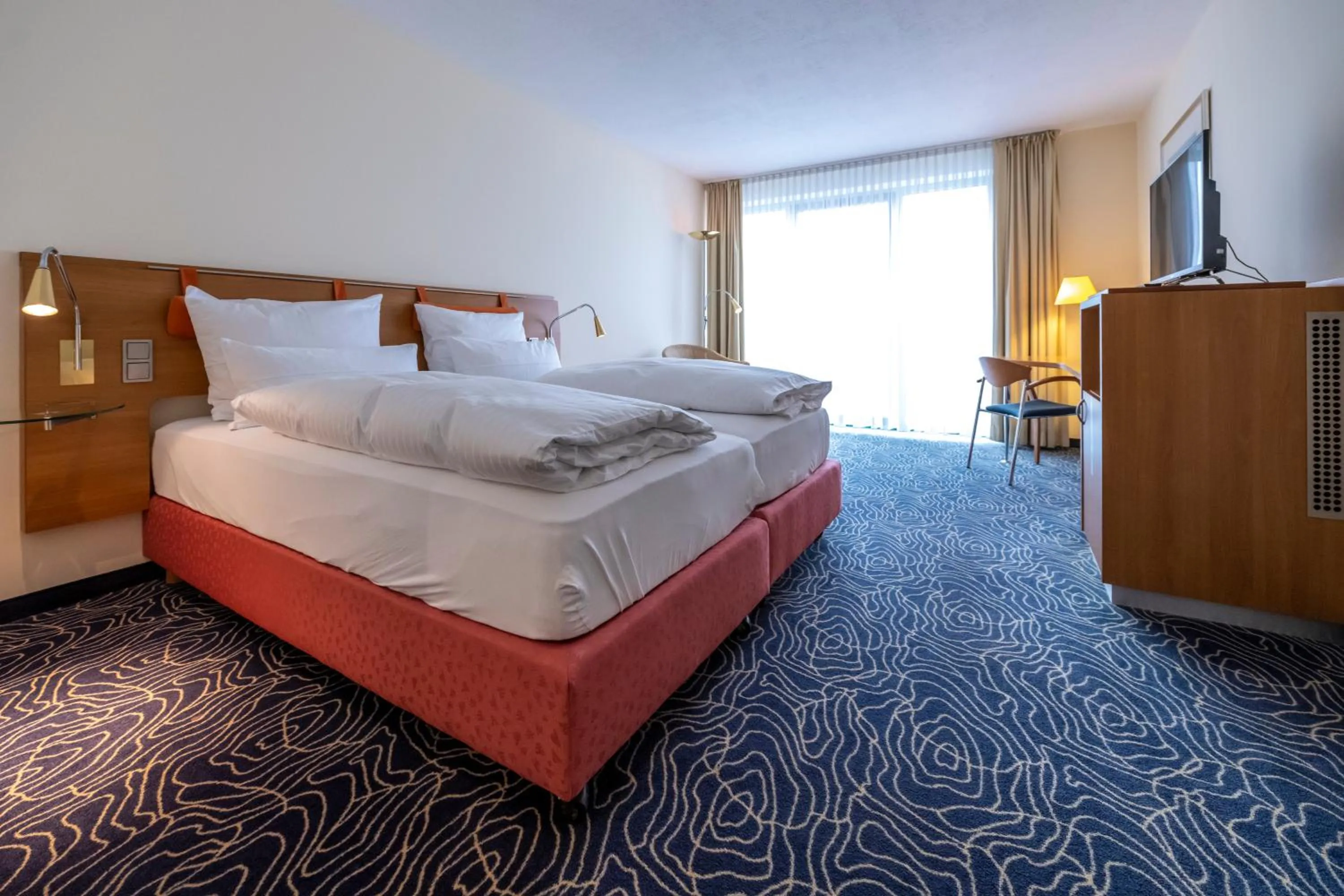 Bedroom, Bed in Hotel Seehof Haltern am See