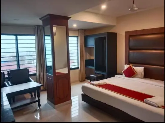 Bed in HOTEL SAMUDRA