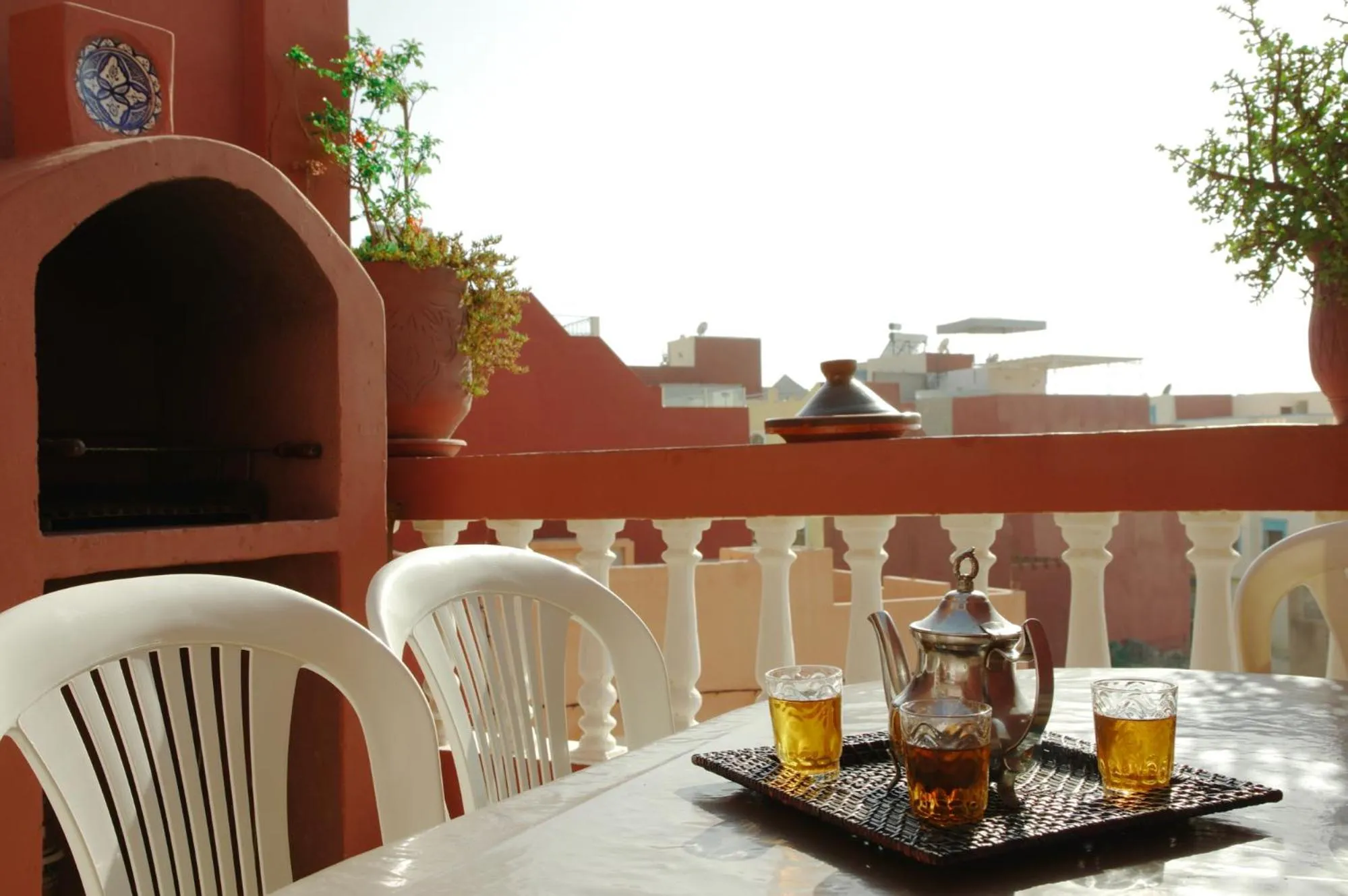 BBQ facilities in Dar Océana