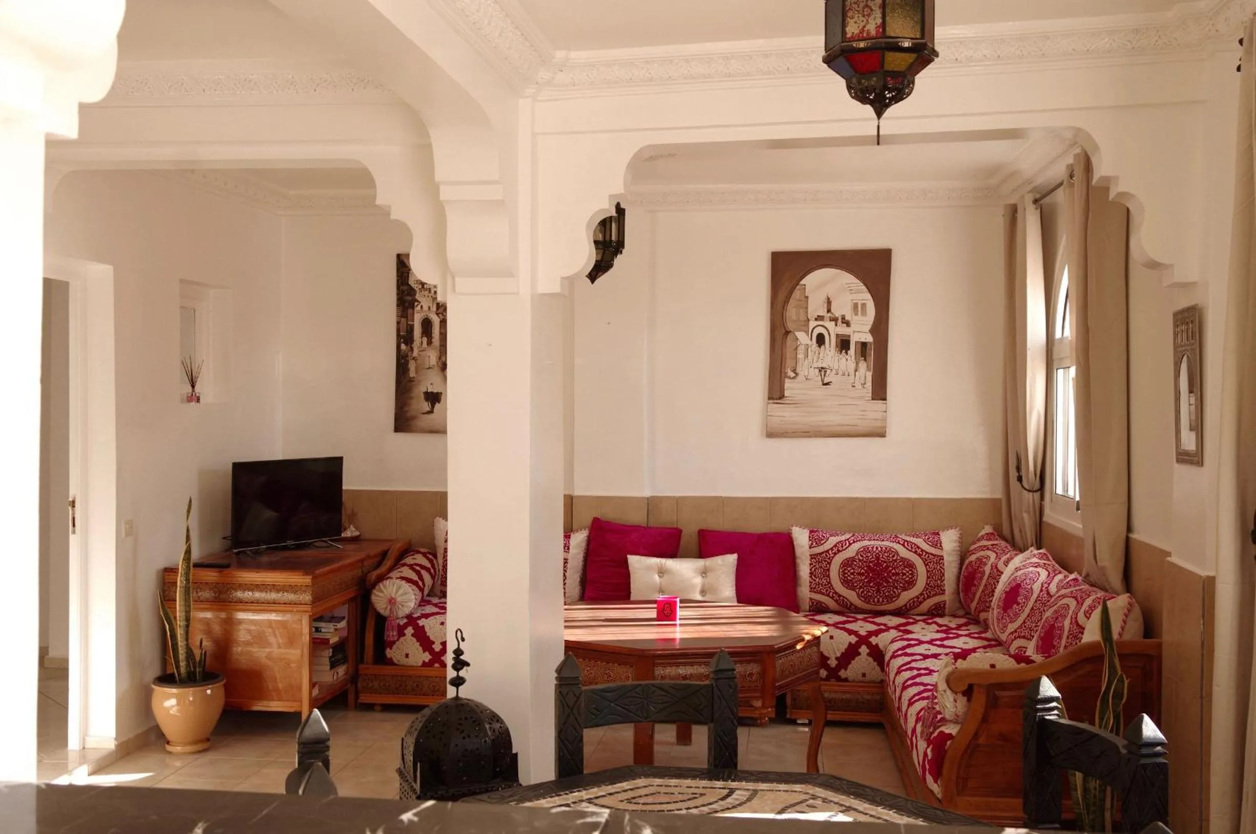 Living room in Dar Océana