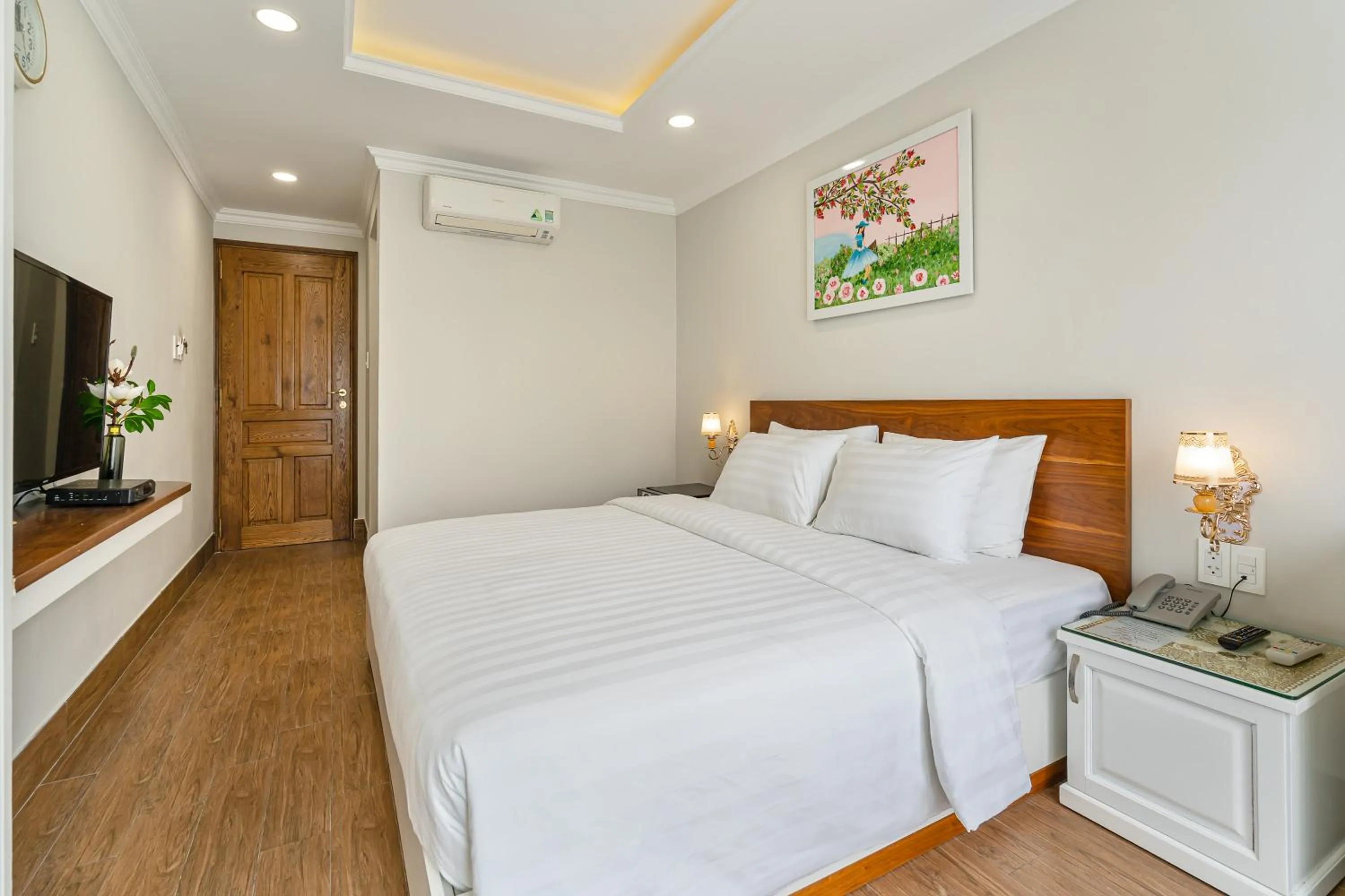 Bed in El Ocaso Boutique Hotel