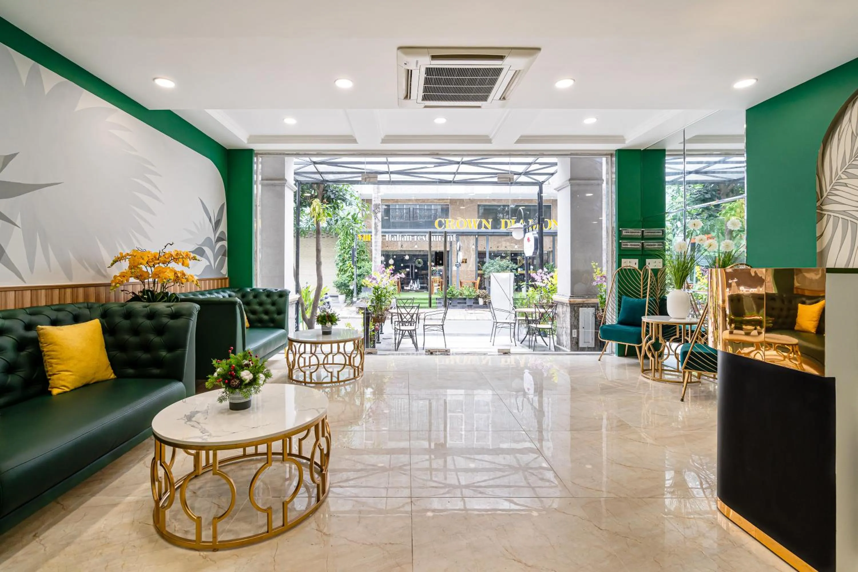 Living room in El Ocaso Boutique Hotel