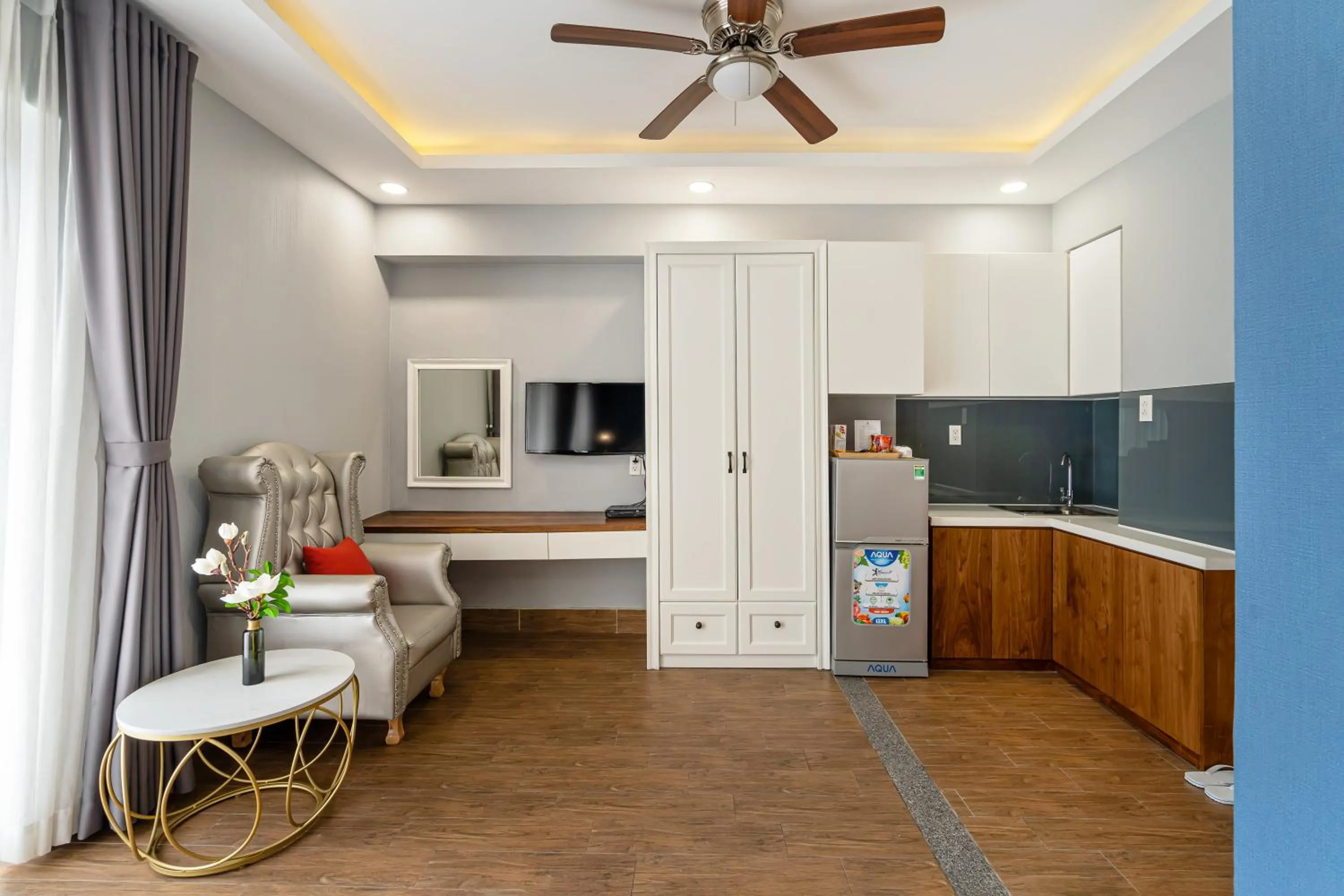 Kitchen or kitchenette in El Ocaso Boutique Hotel