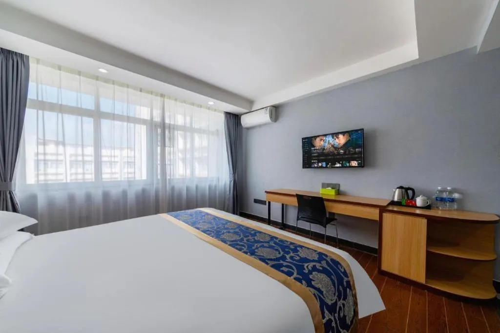 Bed in Yue Lai Yue Hotel