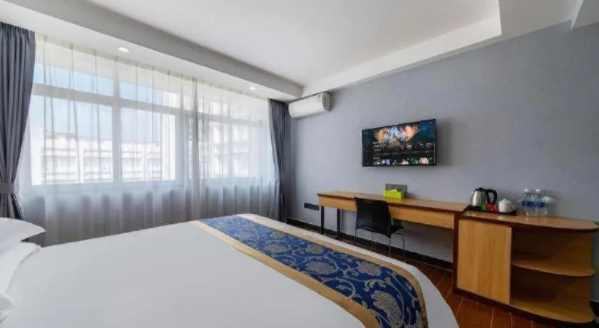 Bed in Yue Lai Yue Hotel