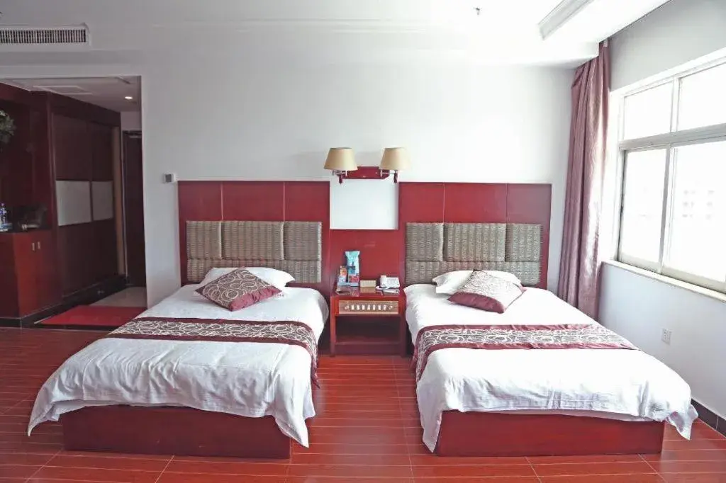 Bed in Yue Lai Yue Hotel Bed in Yue Lai Yue Hotel