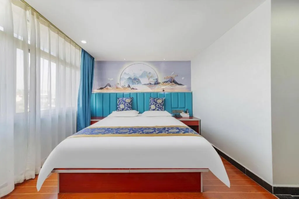 Bed in Yue Lai Yue Hotel