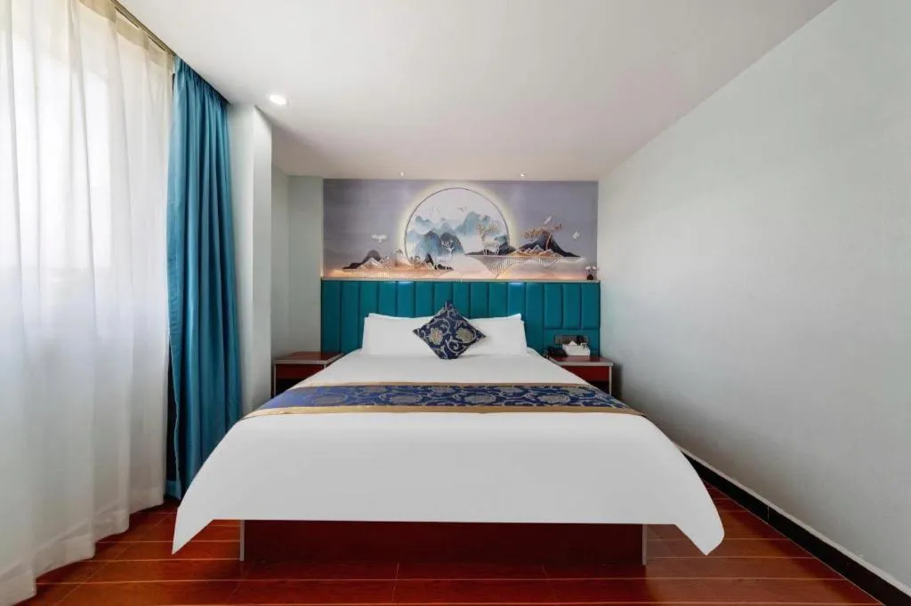 Bed in Yue Lai Yue Hotel