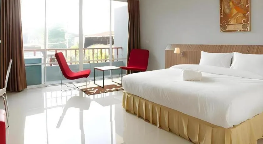 Bed in Soontree House Hotel
