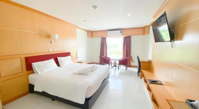 Bed in Siamtara Palace Hotel