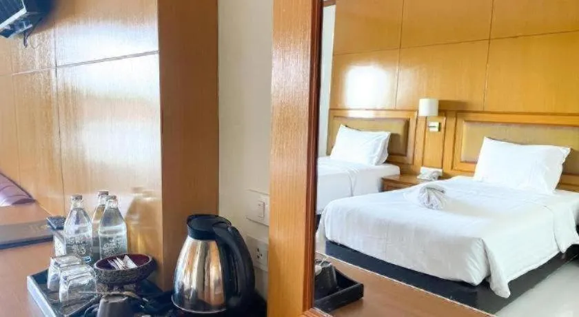 Bed in Siamtara Palace Hotel