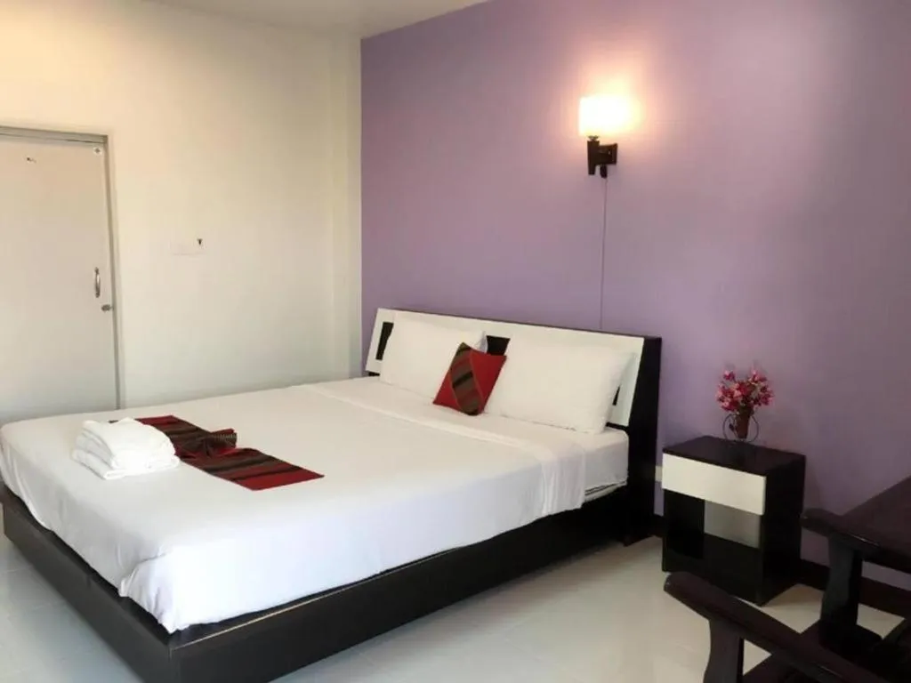 Bed in Nan Treasure Hotel