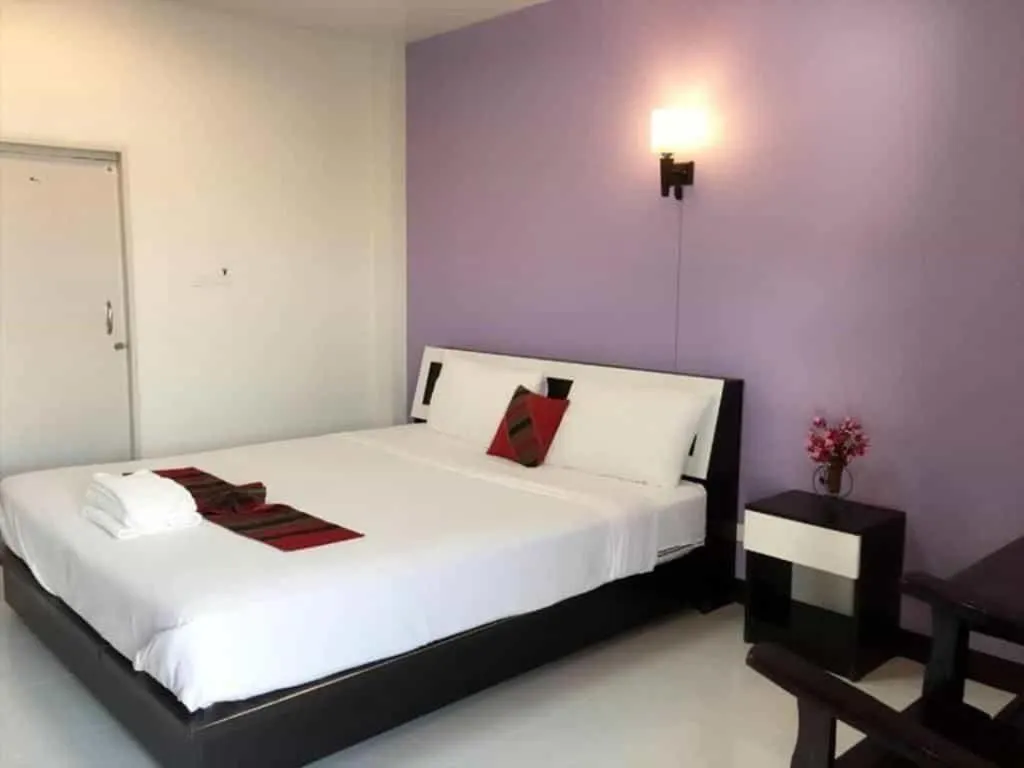 Bed in Nan Treasure Hotel