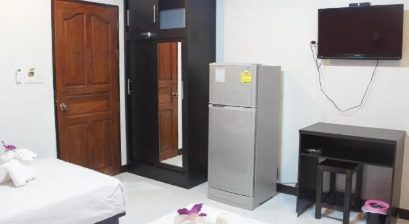 Bed in Nan Treasure Hotel