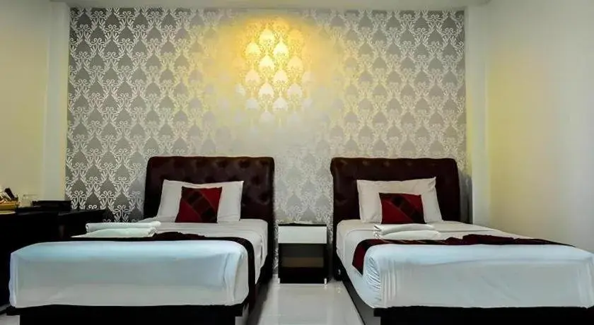 Bed in Nan Treasure Hotel Bed in Nan Treasure Hotel