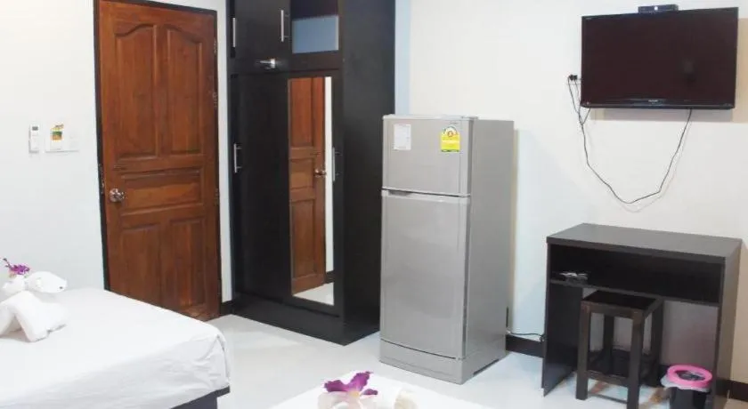 Bed in Nan Treasure Hotel