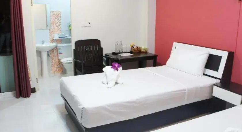 Bed in Nan Treasure Hotel Bed in Nan Treasure Hotel