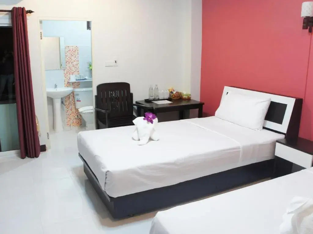 Bed in Nan Treasure Hotel Bed in Nan Treasure Hotel