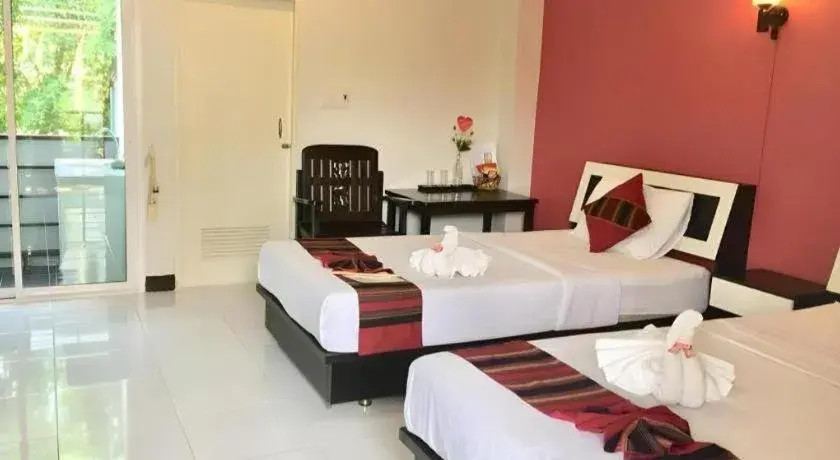 Bed in Nan Treasure Hotel Bed in Nan Treasure Hotel