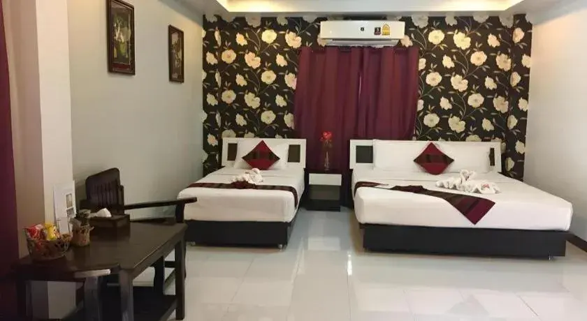 Bed in Nan Treasure Hotel Bed in Nan Treasure Hotel