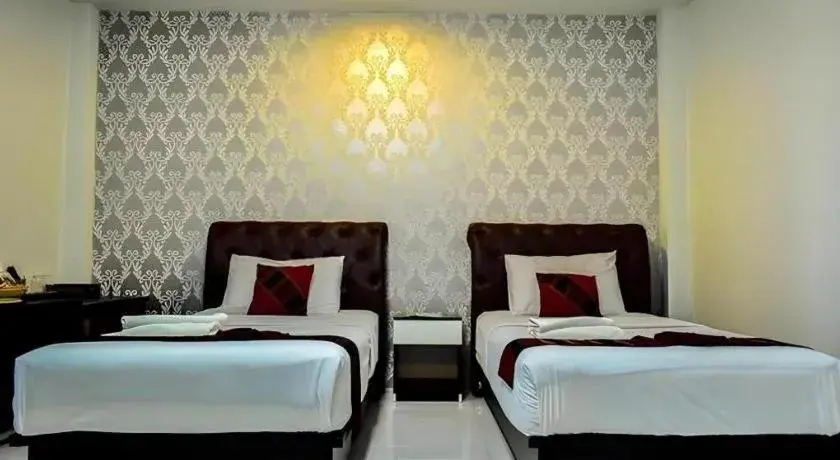 Bed in Nan Treasure Hotel Bed in Nan Treasure Hotel