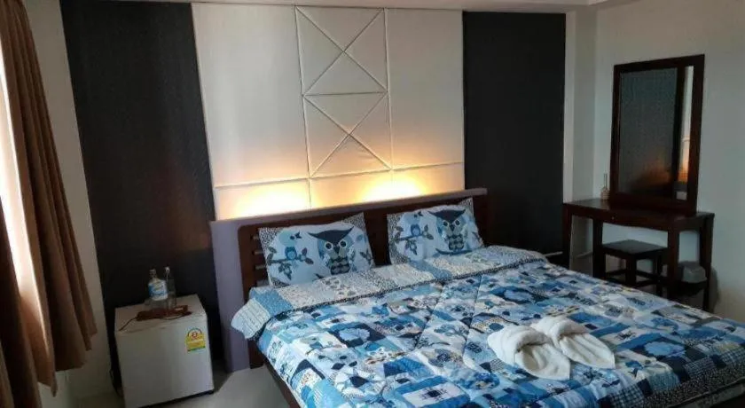 Bed in RungRoj Panich Hotel