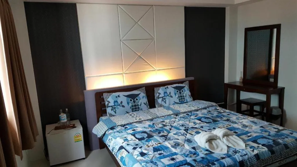 Bed in RungRoj Panich Hotel