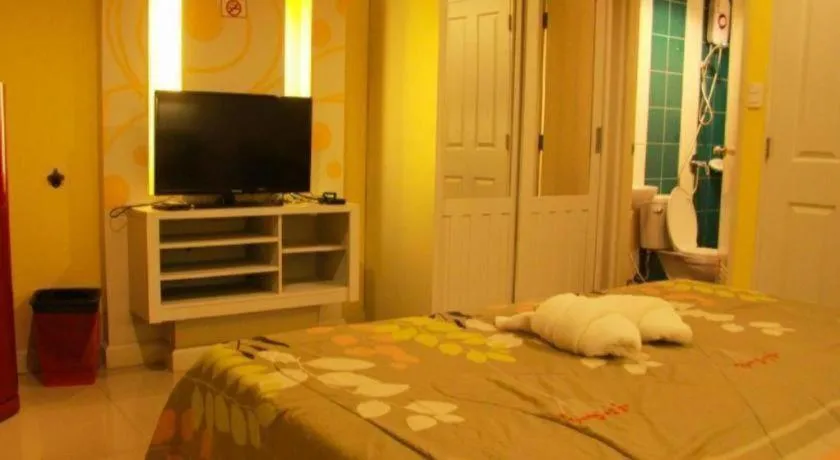 Bed in RungRoj Panich Hotel