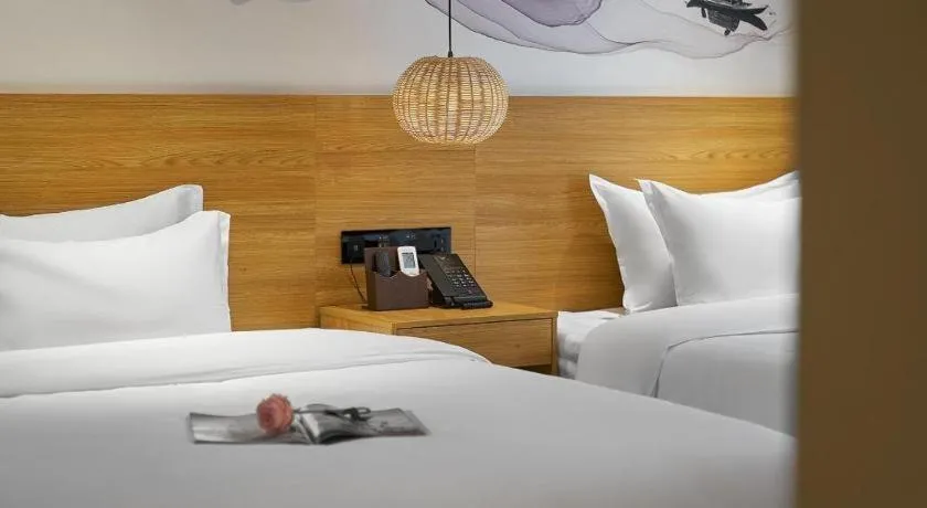 Bed in Meet Garden Hotel Baiyun International Airport