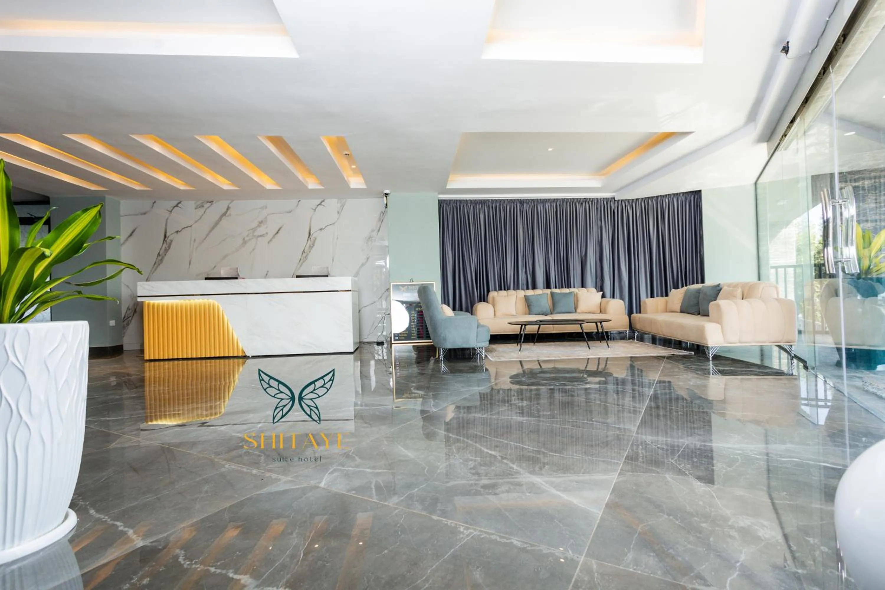Lobby or reception in Shitaye Suite Hotel