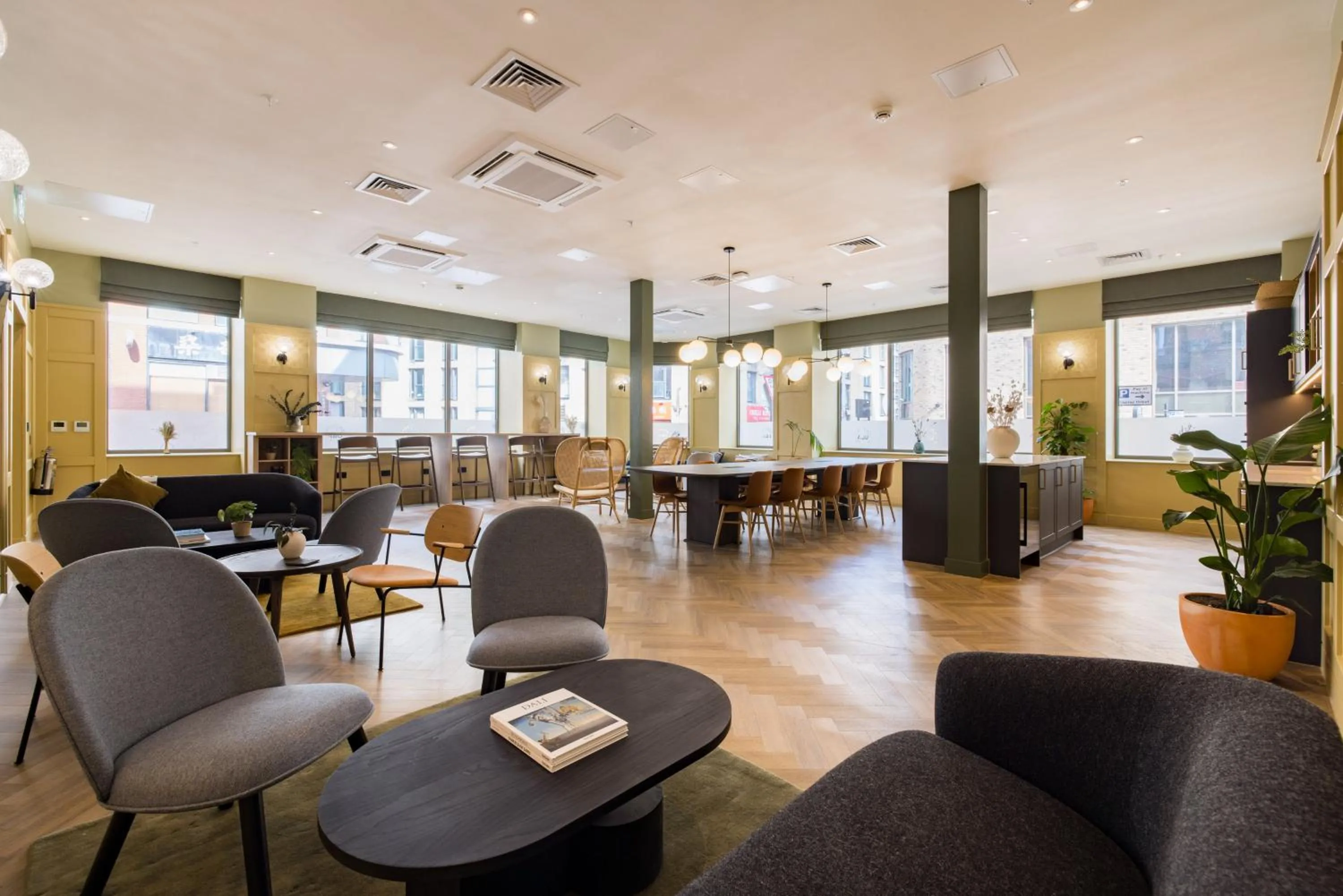 Communal lounge/ TV room in Charles Hope Birmingham Centre