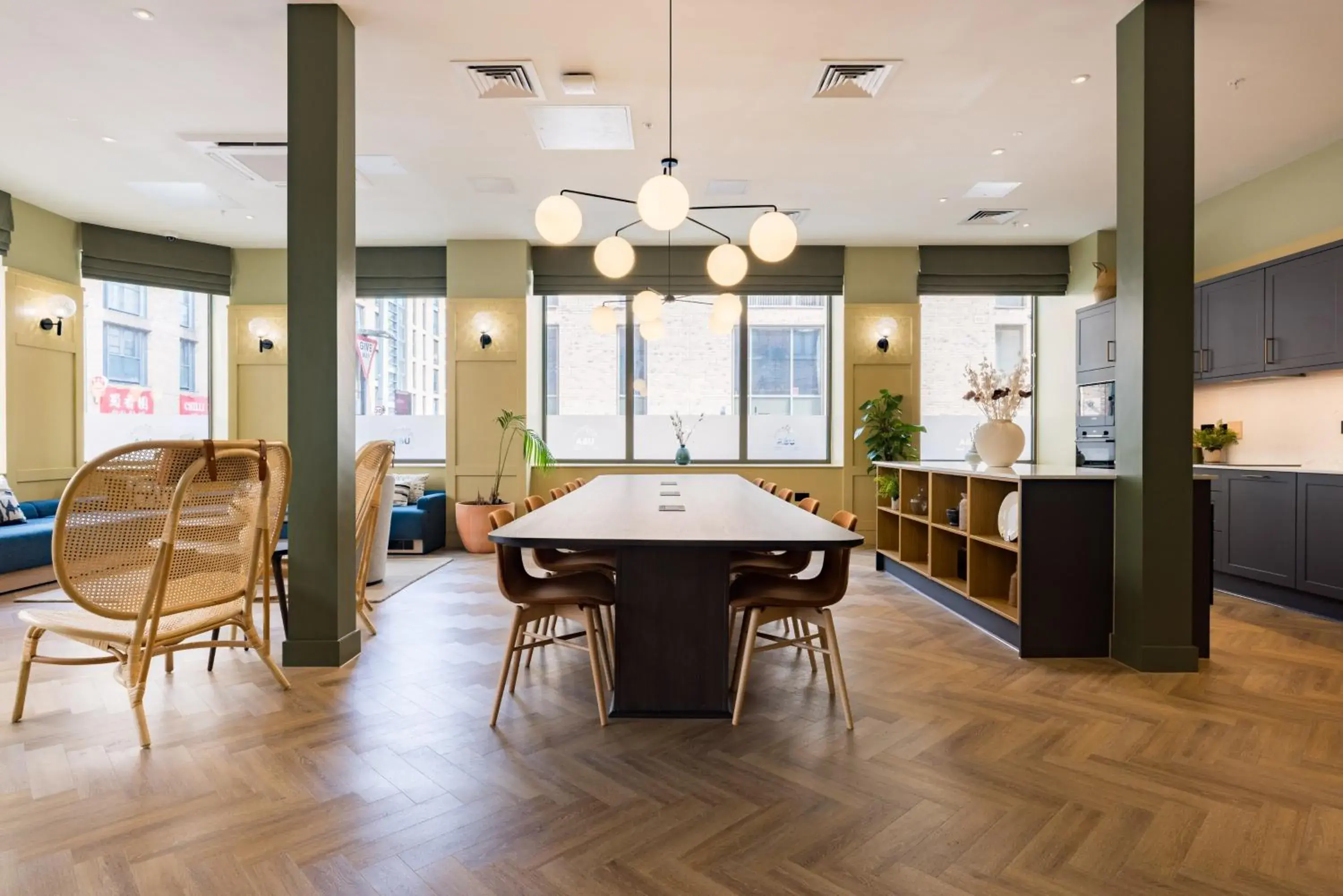 Communal kitchen in Charles Hope Birmingham Centre Communal kitchen in Charles Hope Birmingham Centre