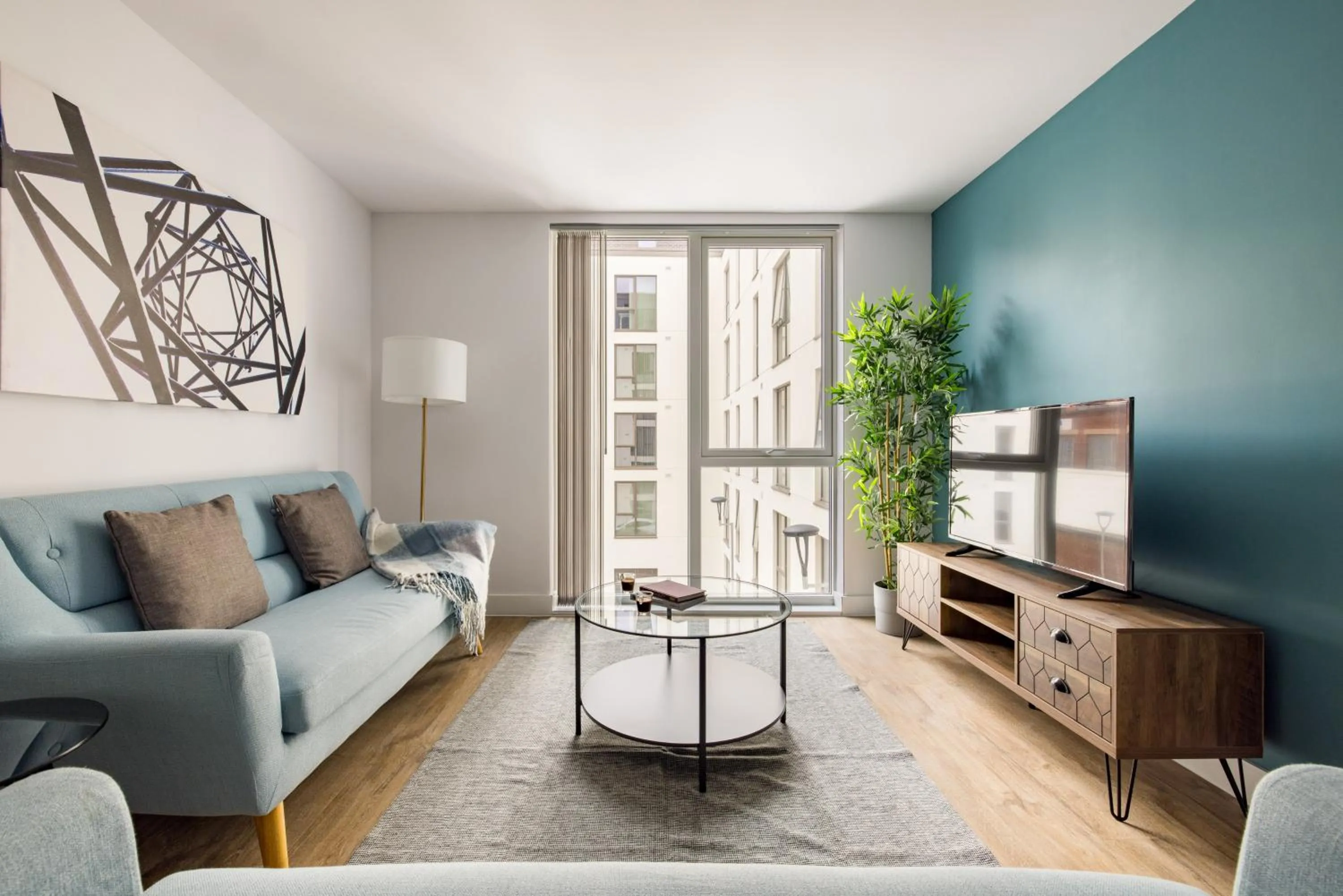 Living room in Charles Hope Birmingham Centre