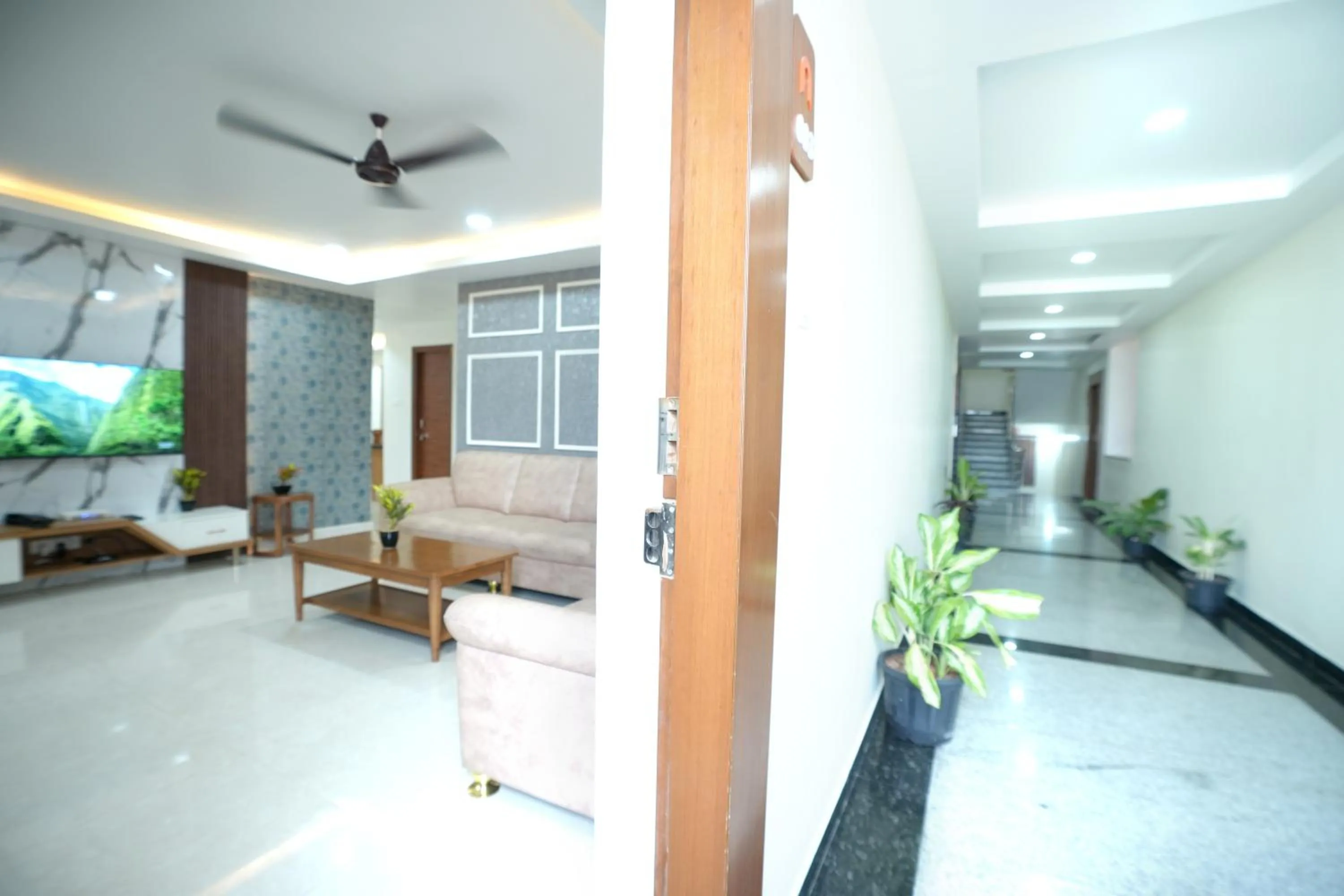 Living room in Hotel Viola Suites Madhapur, Business Hotel