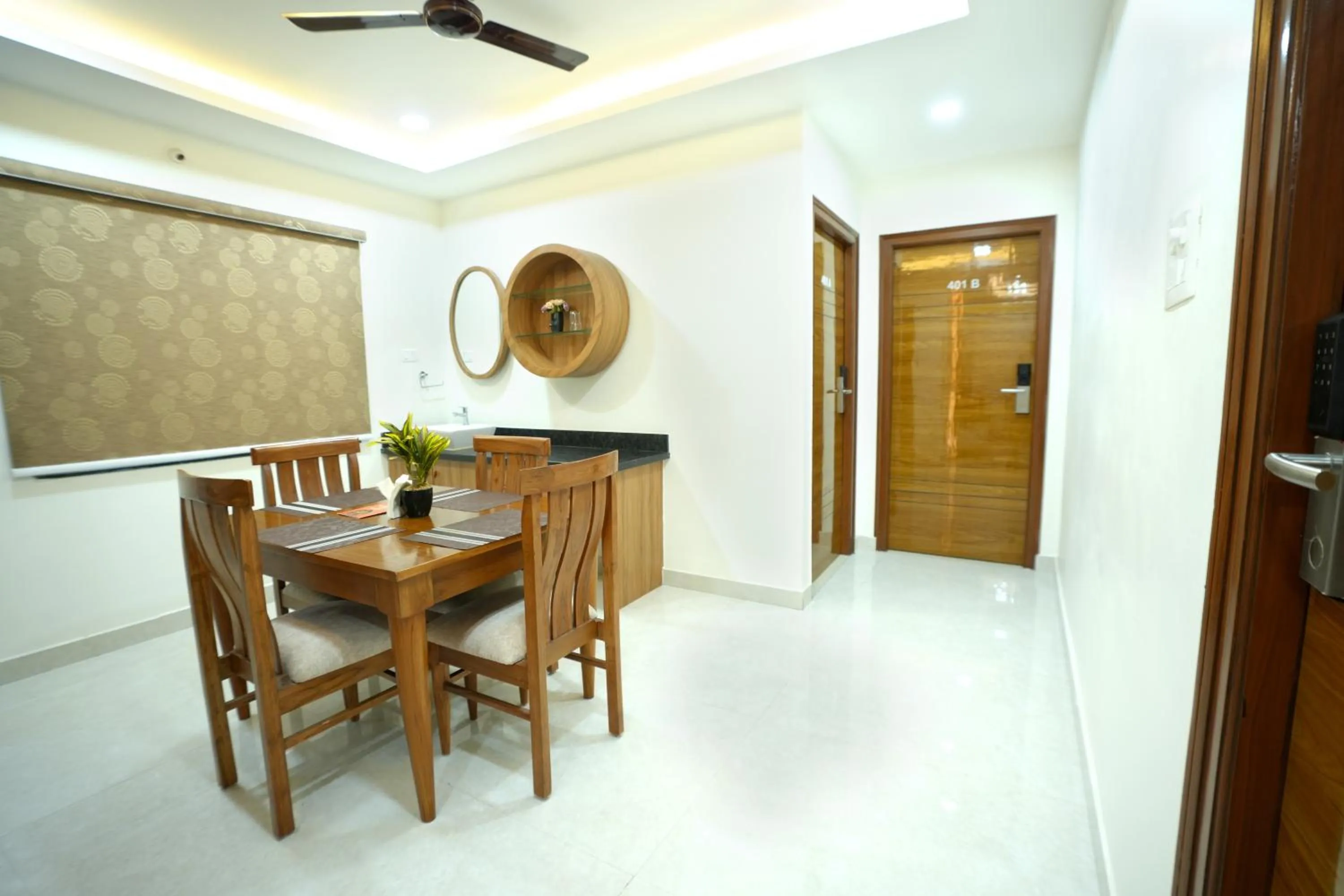 Dining area in Hotel Viola Suites Madhapur, Business Hotel