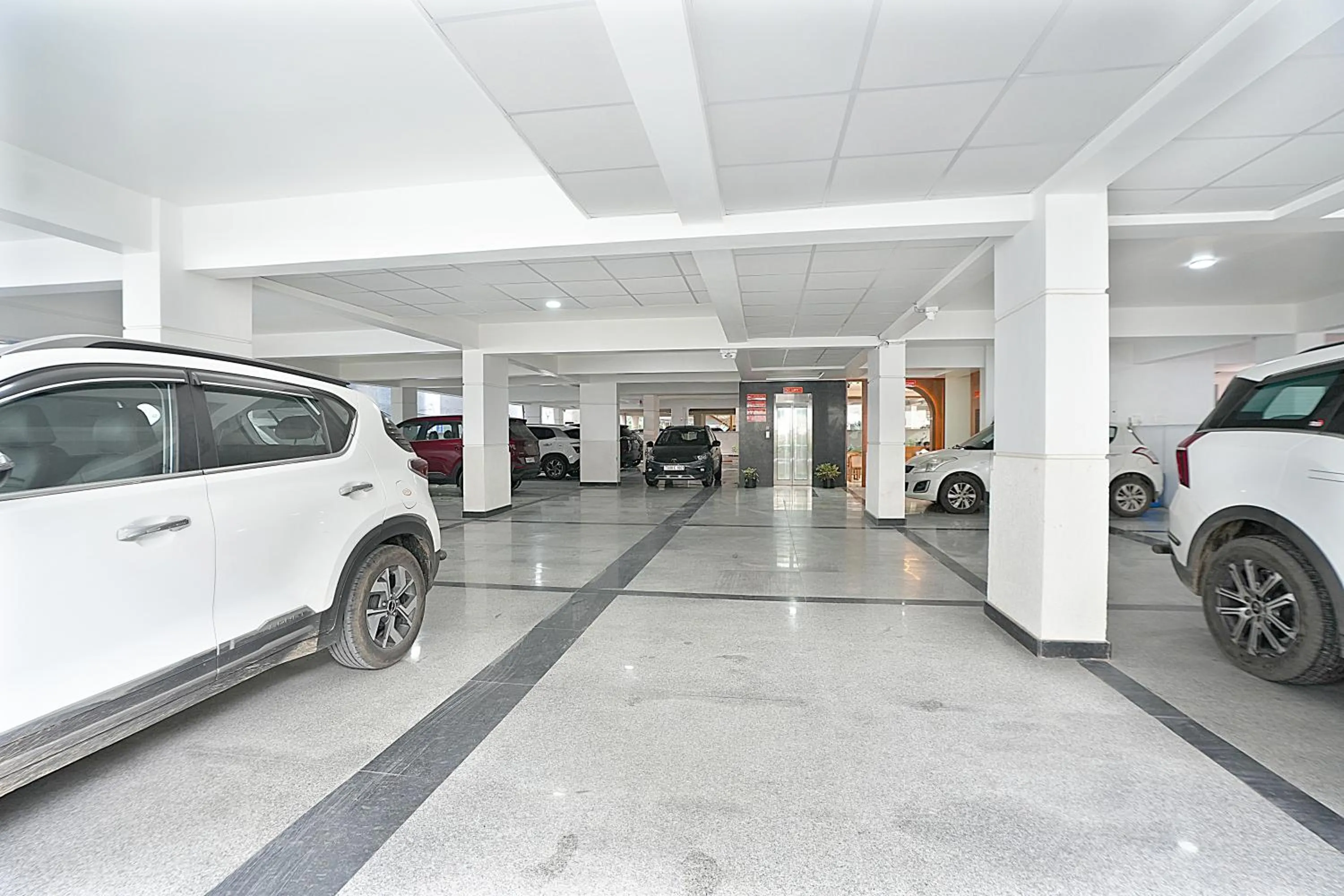 Parking in Hotel Viola Suites Madhapur, Business Hotel
