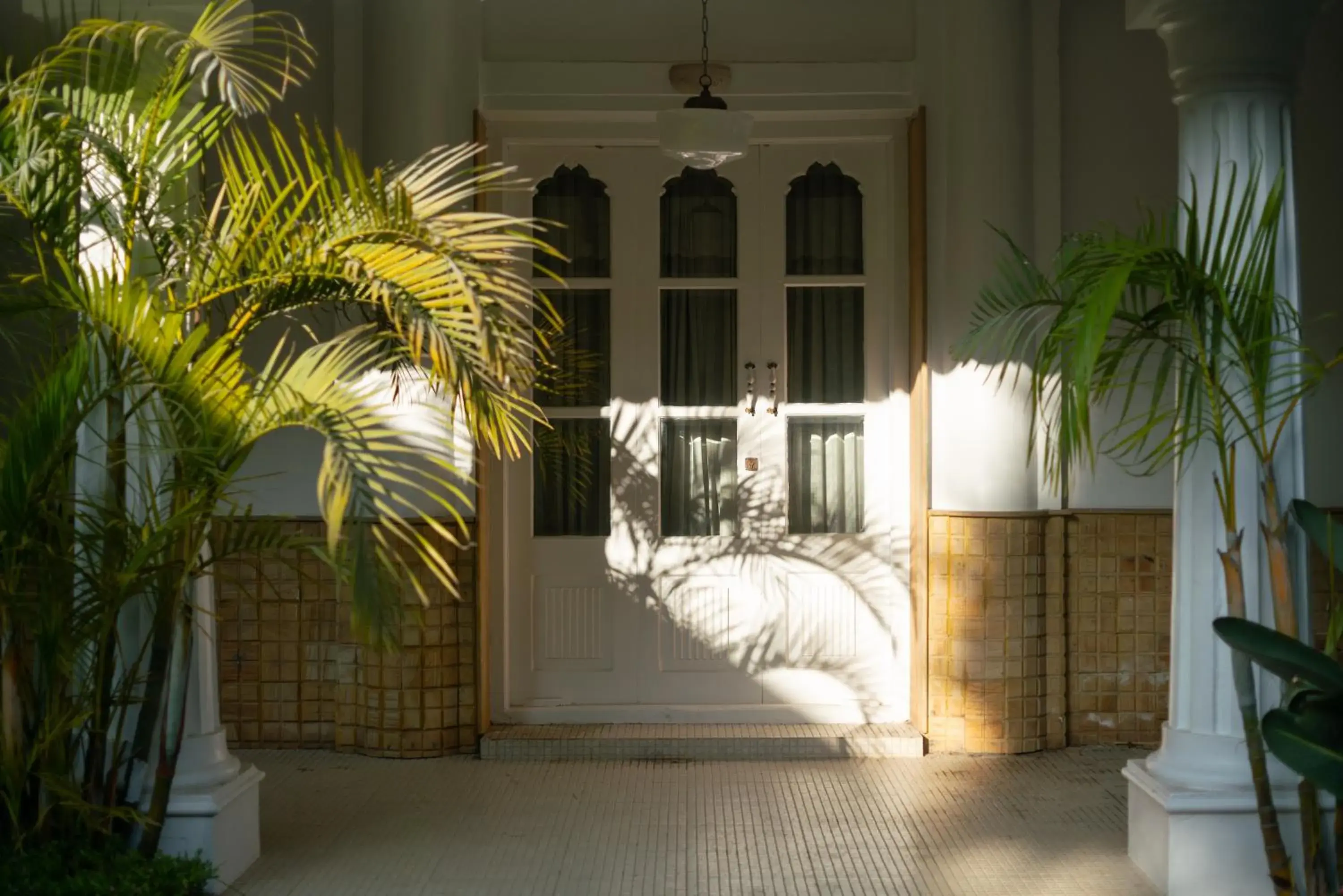 Facade/entrance in Marlihill Bungalow - A CGH Earth SAHA Experience Facade/entrance in Marlihill Bungalow - A CGH Earth SAHA Experience