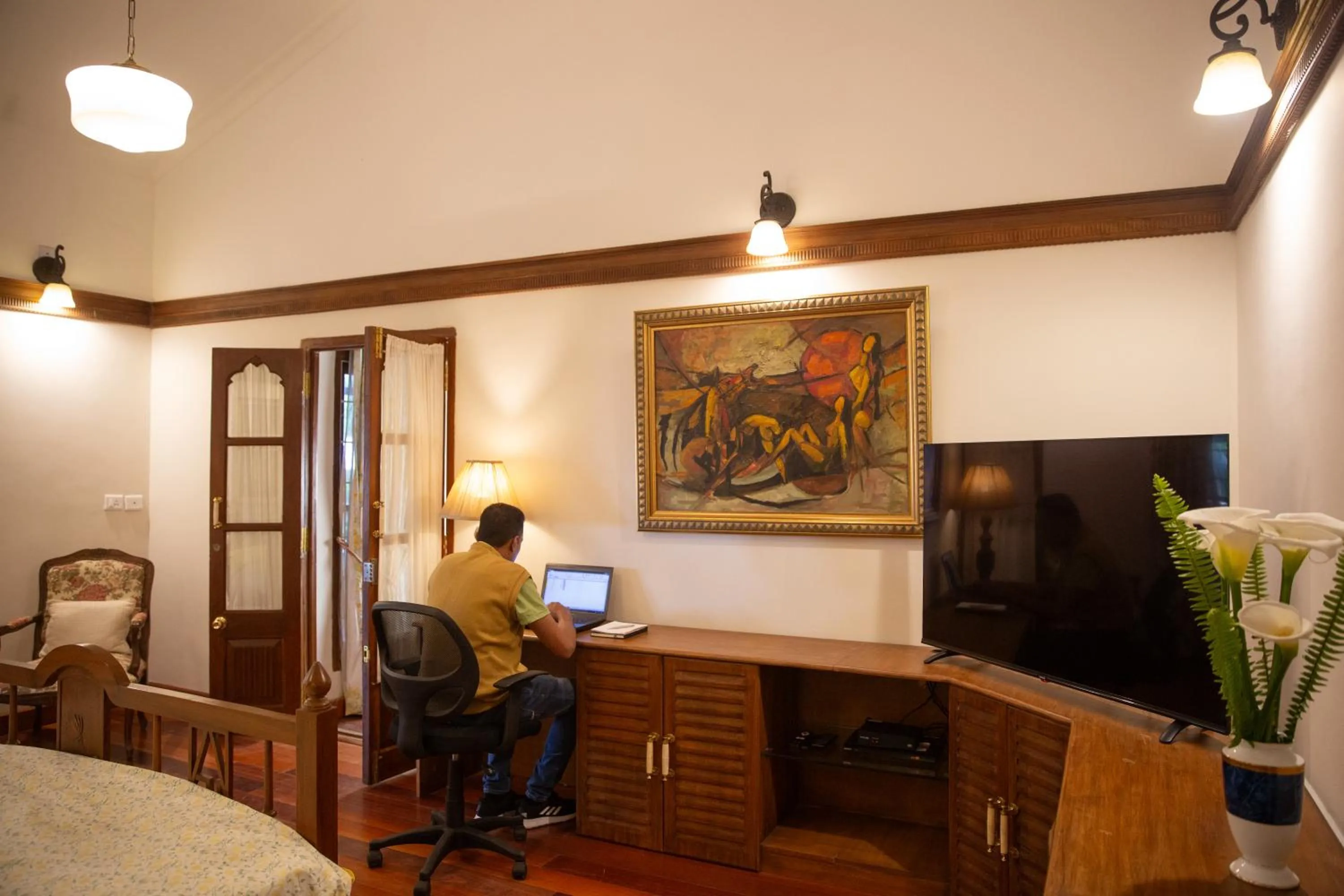 People in Marlihill Bungalow - A CGH Earth SAHA Experience