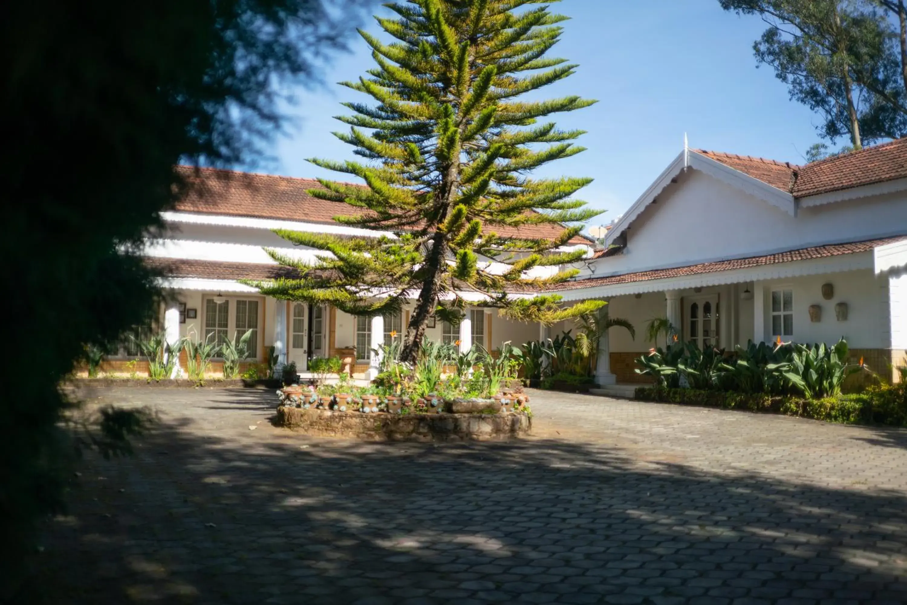 Facade/entrance in Marlihill Bungalow - A CGH Earth SAHA Experience Facade/entrance in Marlihill Bungalow - A CGH Earth SAHA Experience